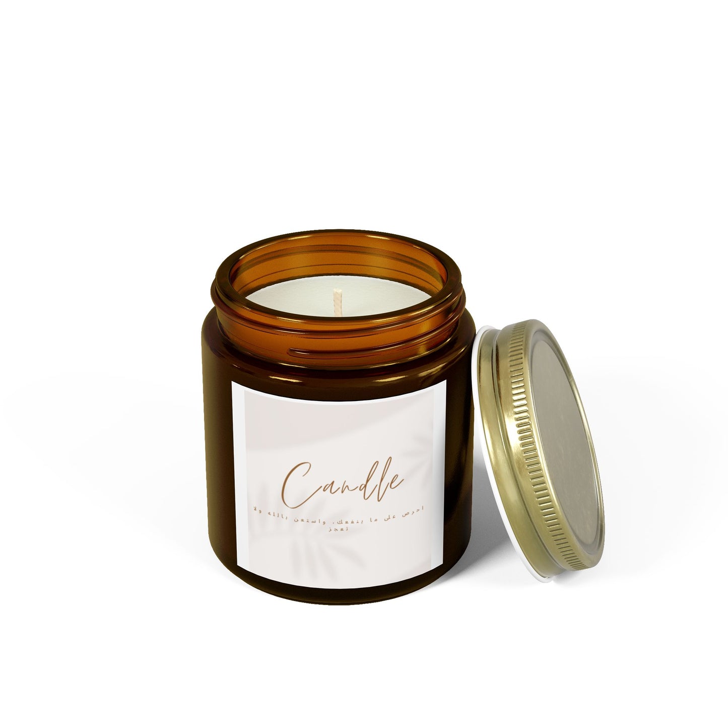 Coconut Apricot Scented Candle, Relaxing Home Decor, Eco-Friendly Gift, Aromatherapy Essential, Cozy Atmosphere