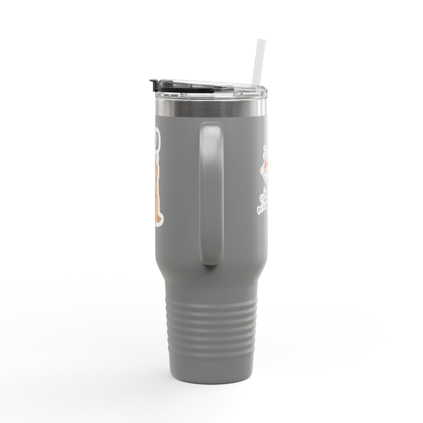 Insulated Travel Mug | Funny Coffee Cup for On-the-Go | Perfect Gift for Coffee Lovers | 40oz Thermal Mug for Work, Road Trips, or Parties