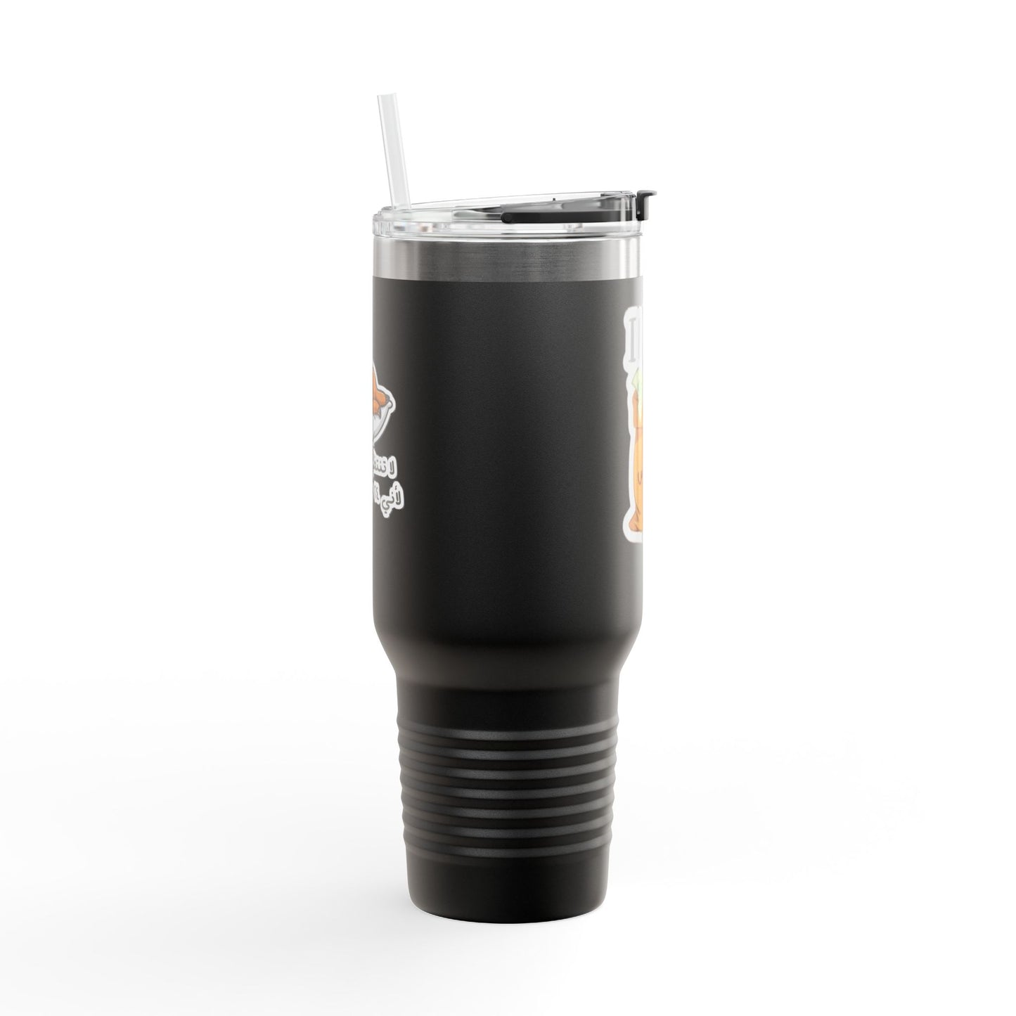Insulated Travel Mug | Funny Coffee Cup for On-the-Go | Perfect Gift for Coffee Lovers | 40oz Thermal Mug for Work, Road Trips, or Parties