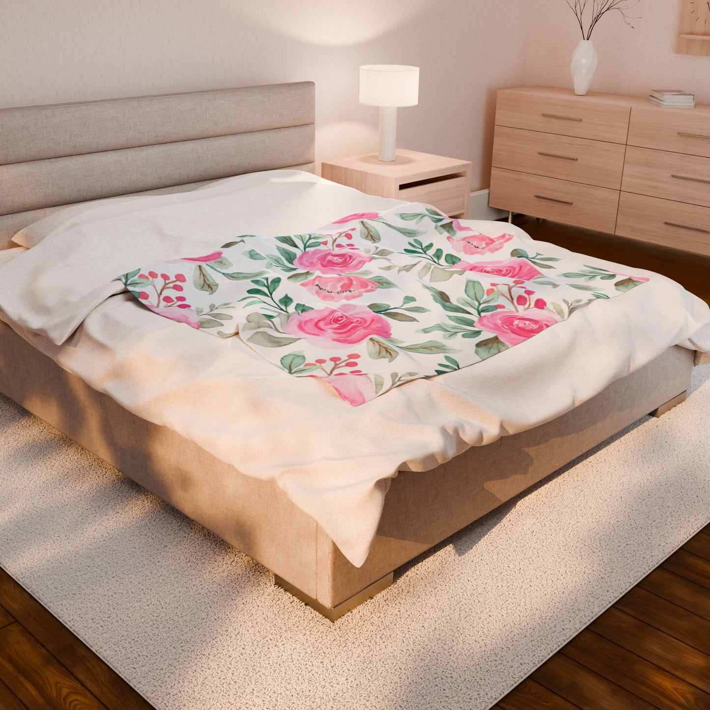 Plush Flamingo Blanket, Cozy Home Decor, Gift for Flamingo Lovers, Cute Throw for Kids, Bedding for All Seasons, Beach-Themed Decor