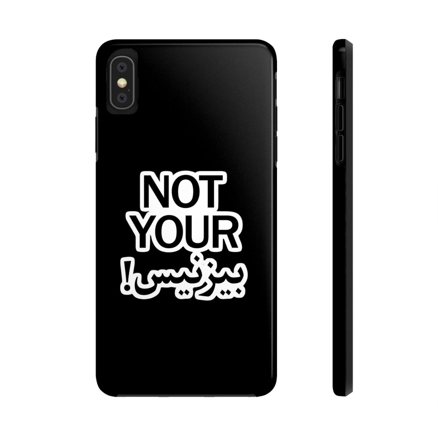 Bold Statement Phone Cases, Fun Gift, Unique Accessory, Tech Savvy, Trendy Design, Not Your Average Case
