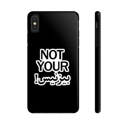 Bold Statement Phone Cases, Fun Gift, Unique Accessory, Tech Savvy, Trendy Design, Not Your Average Case