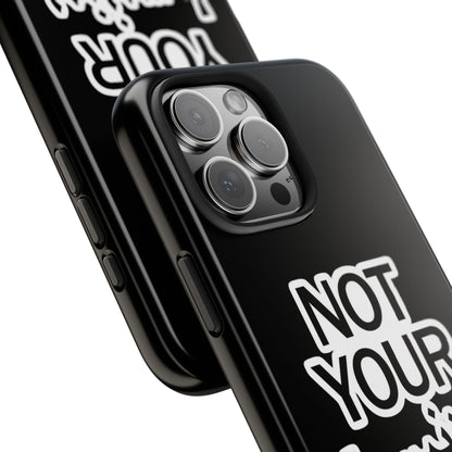 Bold Statement Phone Cases, Fun Gift, Unique Accessory, Tech Savvy, Trendy Design, Not Your Average Case