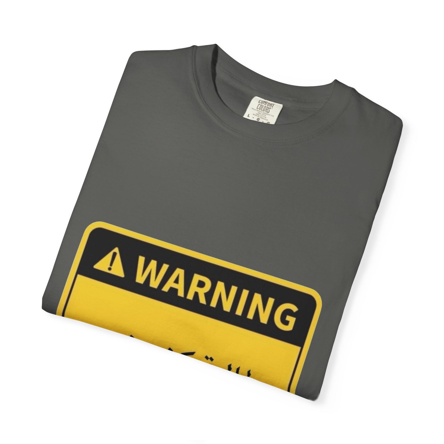 Warning Graphic Unisex T-Shirt | Casual Wear, Gift for Him/Her, Everyday Tee, Unique Design, Statement Shirt