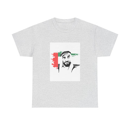 Stylish Unisex Heavy Cotton Tee with Artistic Portrait, Casual Wear, Everyday Fashion, Gift for Him/Her, Unique Art Tee, Summer Wardrobe