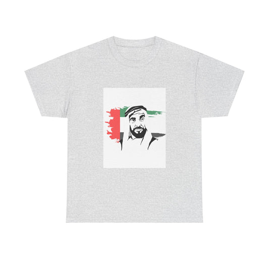 Stylish Unisex Heavy Cotton Tee with Artistic Portrait, Casual Wear, Everyday Fashion, Gift for Him/Her, Unique Art Tee, Summer Wardrobe