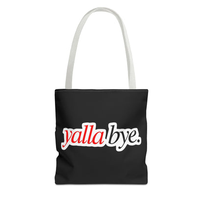 Trendy Statement Tote Bag | OK HABIBI & YALLA BYE | Stylish Shopping Bag | Gift for Her | Casual Accessories | Fun Everyday Use