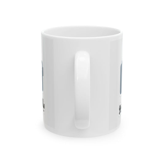 Retro Radio Ceramic Mug - Perfect Gift for Music Lovers, Coffee Mug, Tea Cup, Vintage Vibes, Home Office Decor
