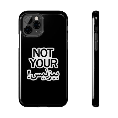 Bold Statement Phone Cases, Fun Gift, Unique Accessory, Tech Savvy, Trendy Design, Not Your Average Case