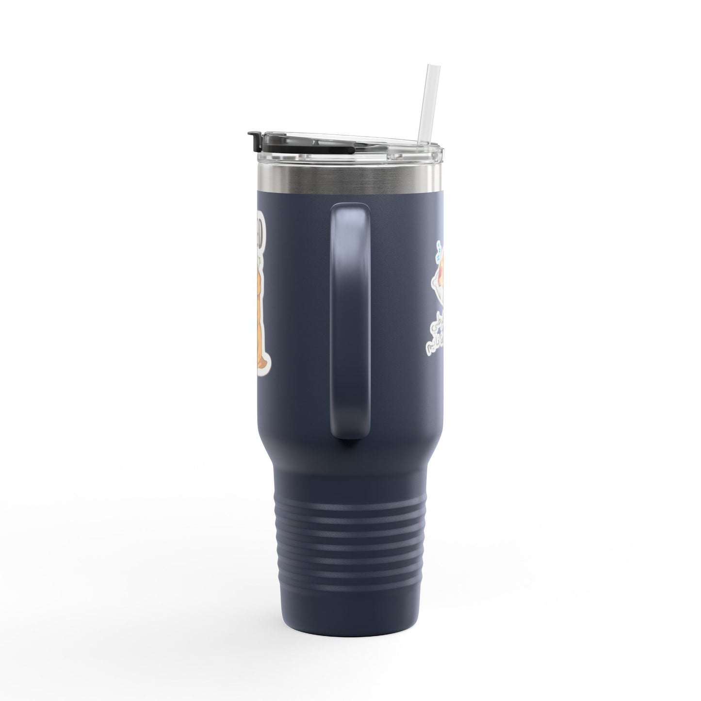 Insulated Travel Mug | Funny Coffee Cup for On-the-Go | Perfect Gift for Coffee Lovers | 40oz Thermal Mug for Work, Road Trips, or Parties