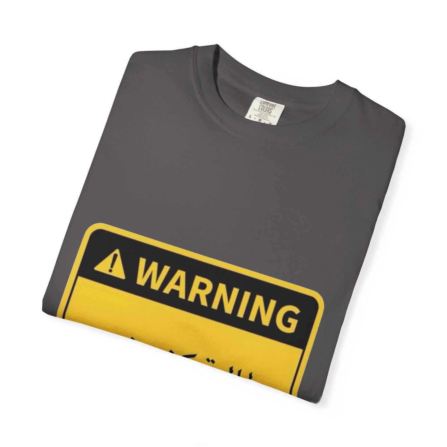 Warning Graphic Unisex T-Shirt | Casual Wear, Gift for Him/Her, Everyday Tee, Unique Design, Statement Shirt