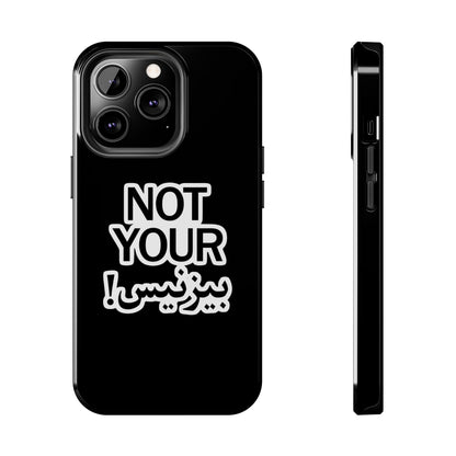 Bold Statement Phone Cases, Fun Gift, Unique Accessory, Tech Savvy, Trendy Design, Not Your Average Case
