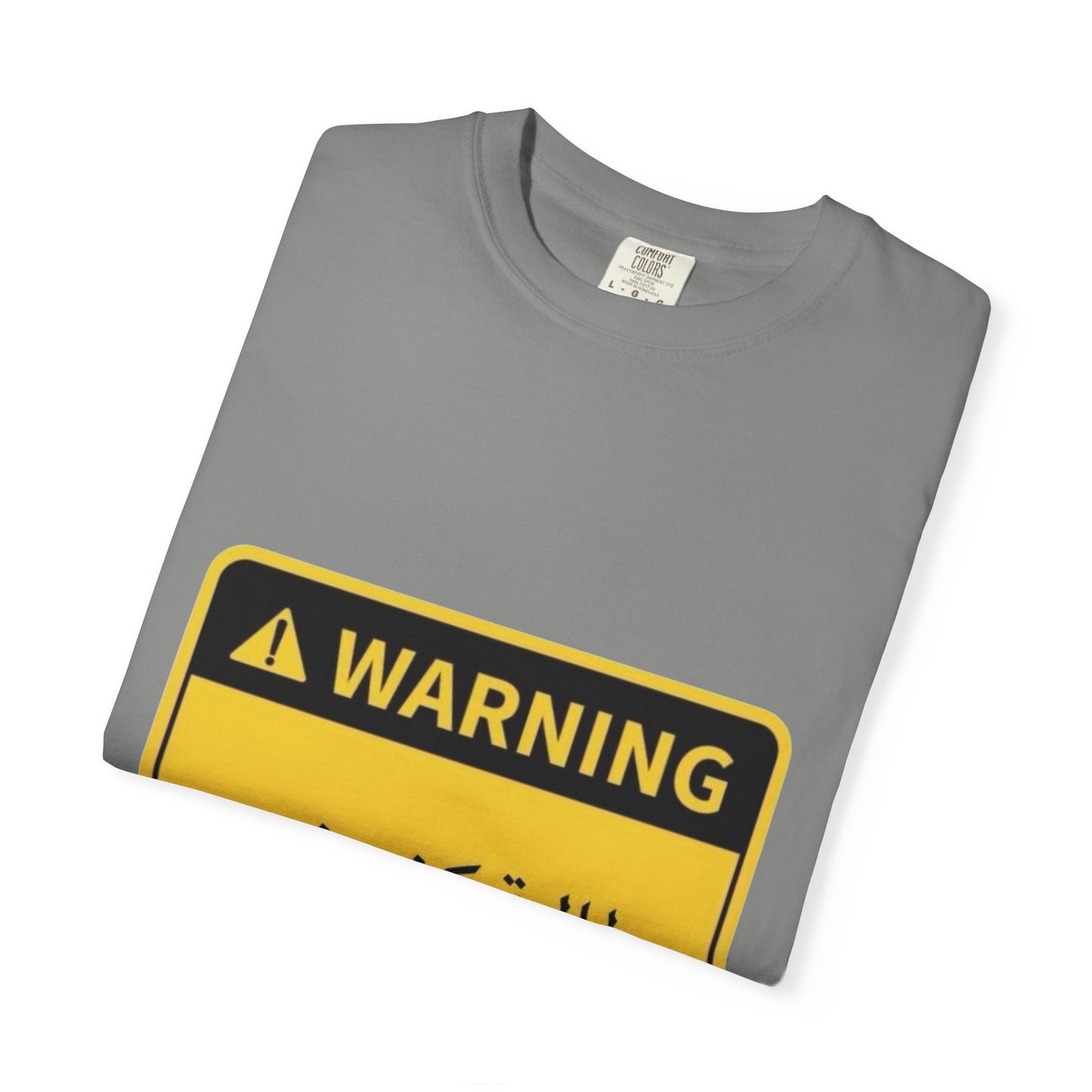 Warning Graphic Unisex T-Shirt | Casual Wear, Gift for Him/Her, Everyday Tee, Unique Design, Statement Shirt