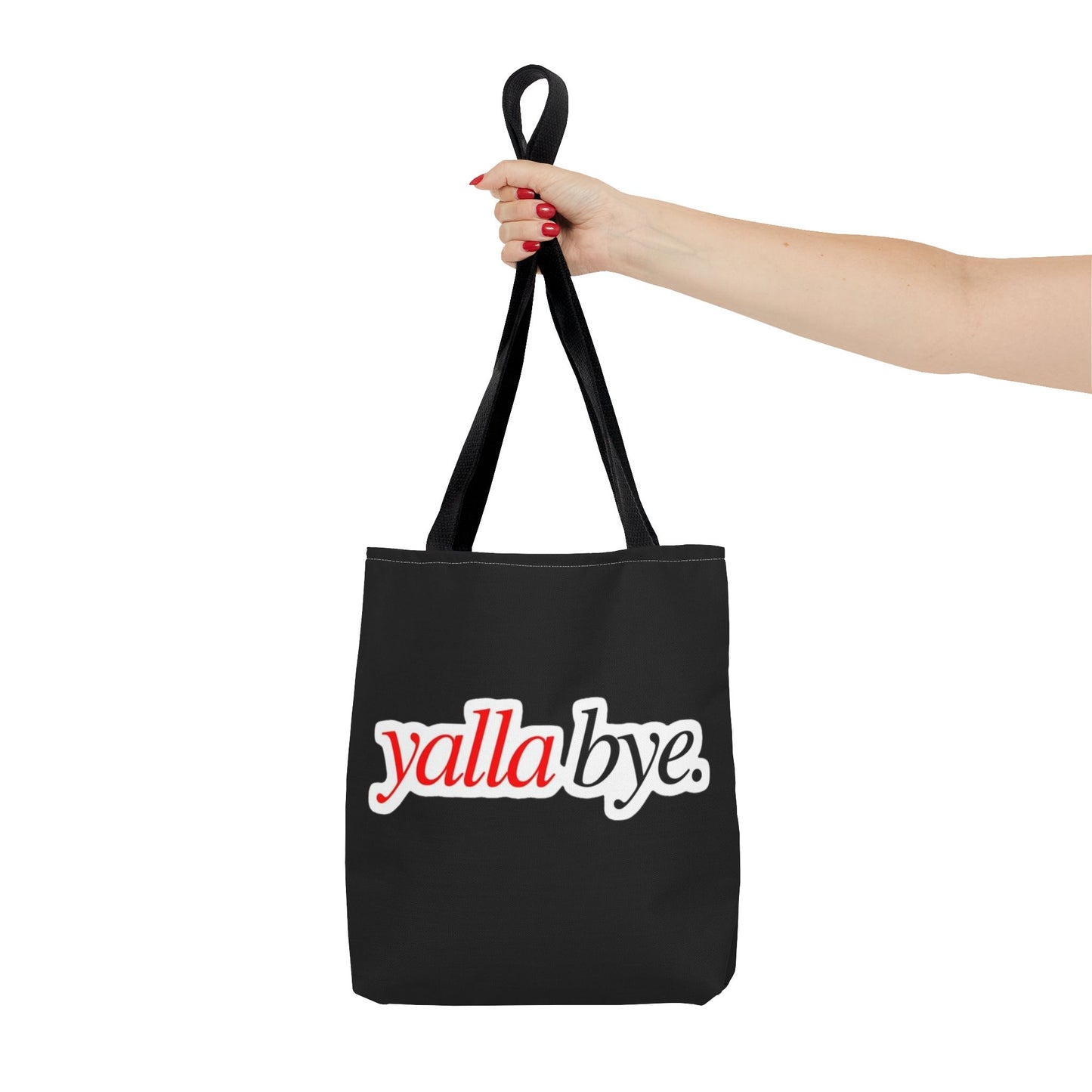 Trendy Statement Tote Bag | OK HABIBI & YALLA BYE | Stylish Shopping Bag | Gift for Her | Casual Accessories | Fun Everyday Use