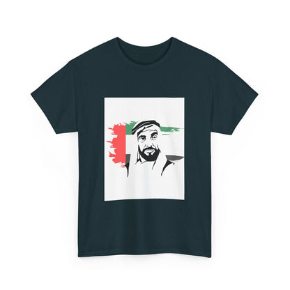 Stylish Unisex Heavy Cotton Tee with Artistic Portrait, Casual Wear, Everyday Fashion, Gift for Him/Her, Unique Art Tee, Summer Wardrobe