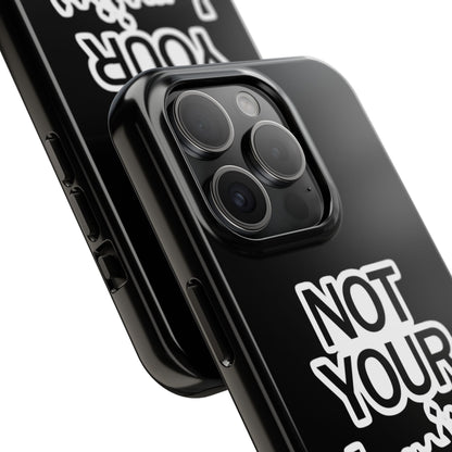 Bold Statement Phone Cases, Fun Gift, Unique Accessory, Tech Savvy, Trendy Design, Not Your Average Case