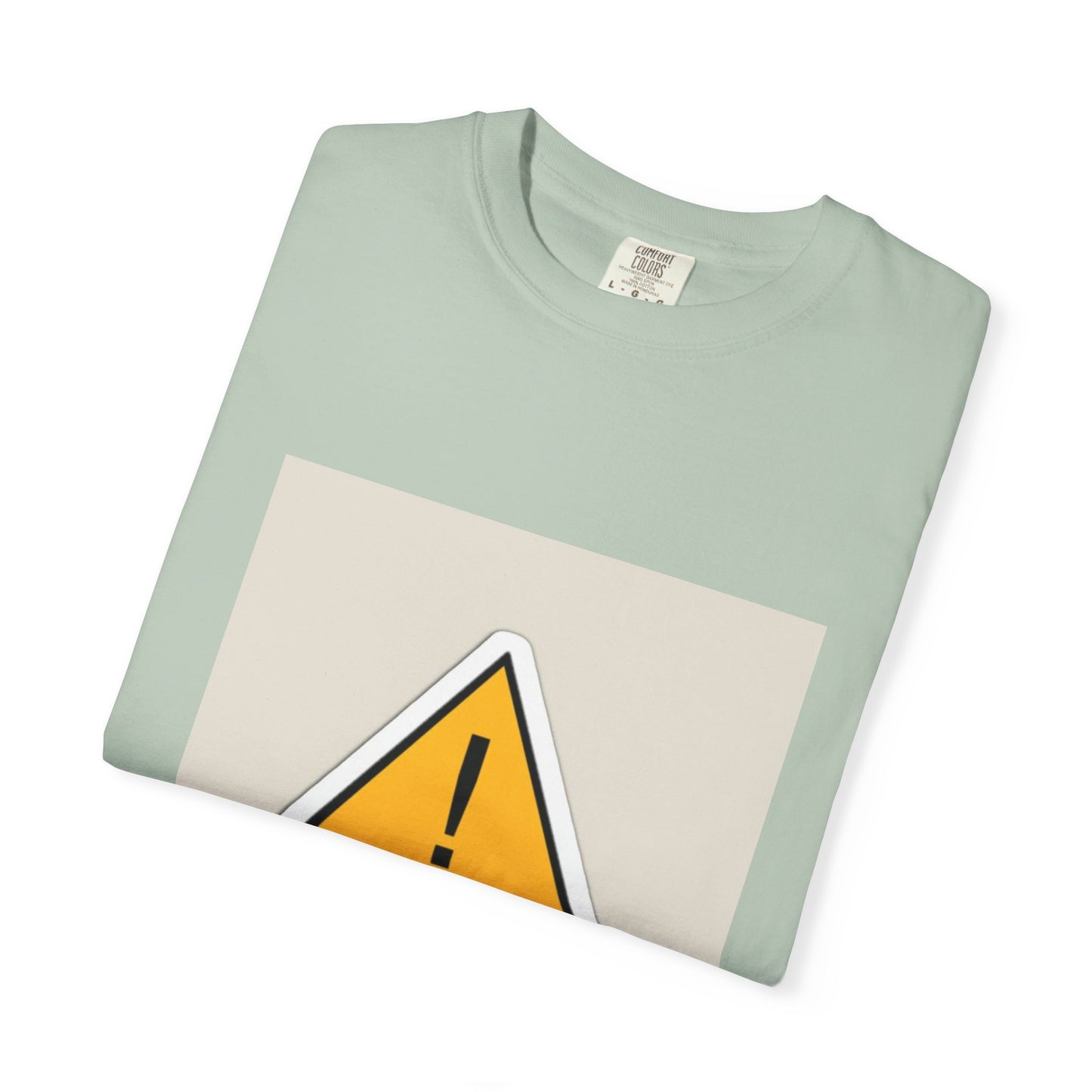 Warning Graphic Unisex T-Shirt, Casual Statement Tee, Gift for Friends, Unique Alert Top, Everyday Wear, Funny T-Shirt
