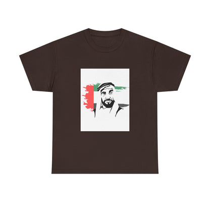 Stylish Unisex Heavy Cotton Tee with Artistic Portrait, Casual Wear, Everyday Fashion, Gift for Him/Her, Unique Art Tee, Summer Wardrobe