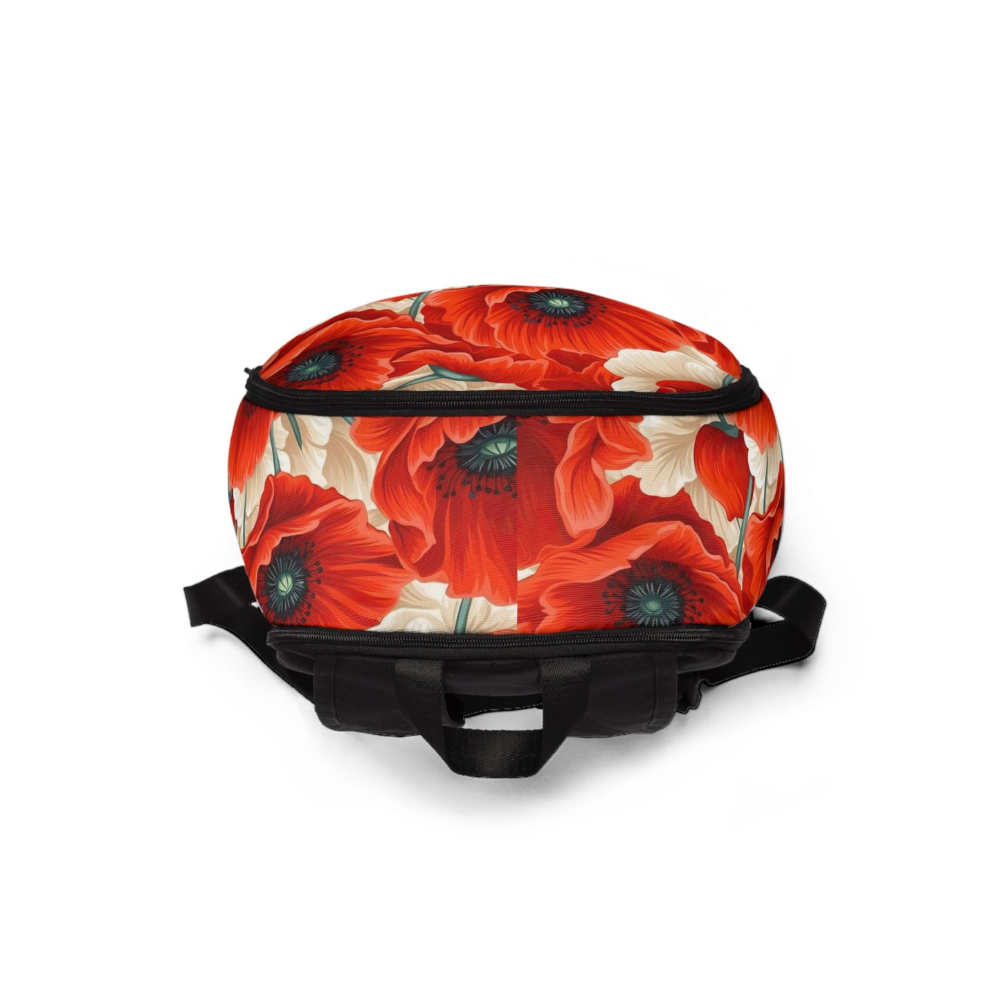 Vibrant Floral Backpack | Unisex Fabric Backpack for School, Travel, Gym, Gift Idea, Floral Design