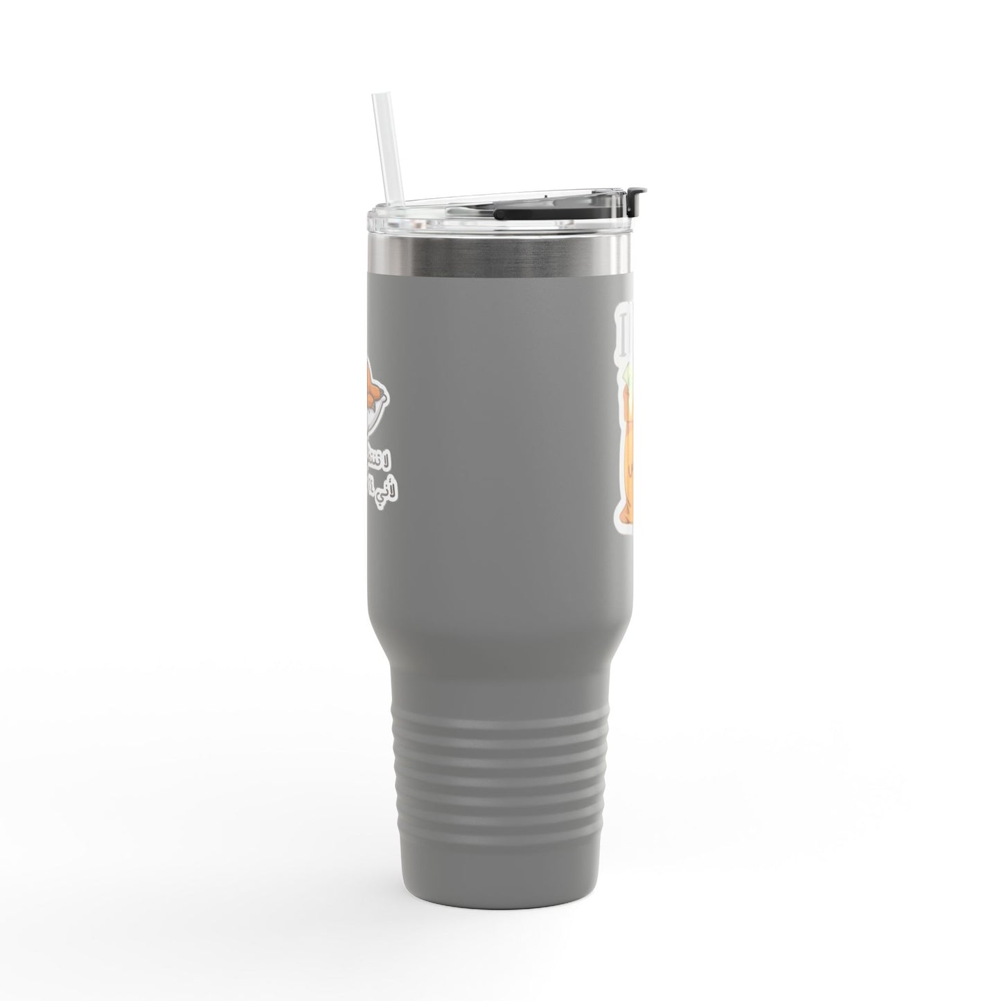 Insulated Travel Mug | Funny Coffee Cup for On-the-Go | Perfect Gift for Coffee Lovers | 40oz Thermal Mug for Work, Road Trips, or Parties