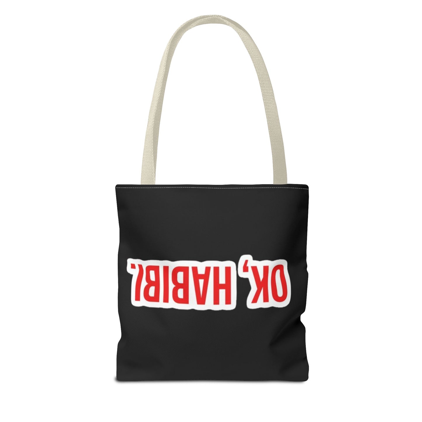 Trendy Statement Tote Bag | OK HABIBI & YALLA BYE | Stylish Shopping Bag | Gift for Her | Casual Accessories | Fun Everyday Use