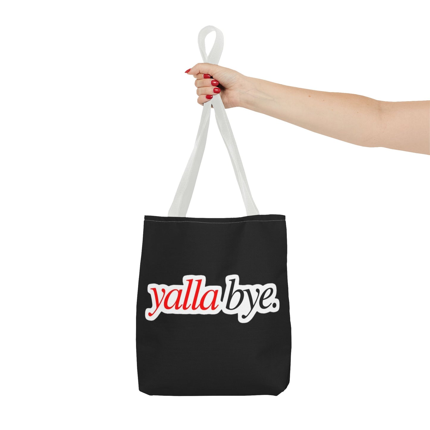 Trendy Statement Tote Bag | OK HABIBI & YALLA BYE | Stylish Shopping Bag | Gift for Her | Casual Accessories | Fun Everyday Use