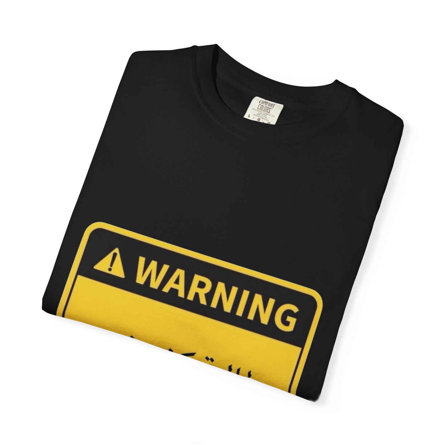 Warning Graphic Unisex T-Shirt | Casual Wear, Gift for Him/Her, Everyday Tee, Unique Design, Statement Shirt