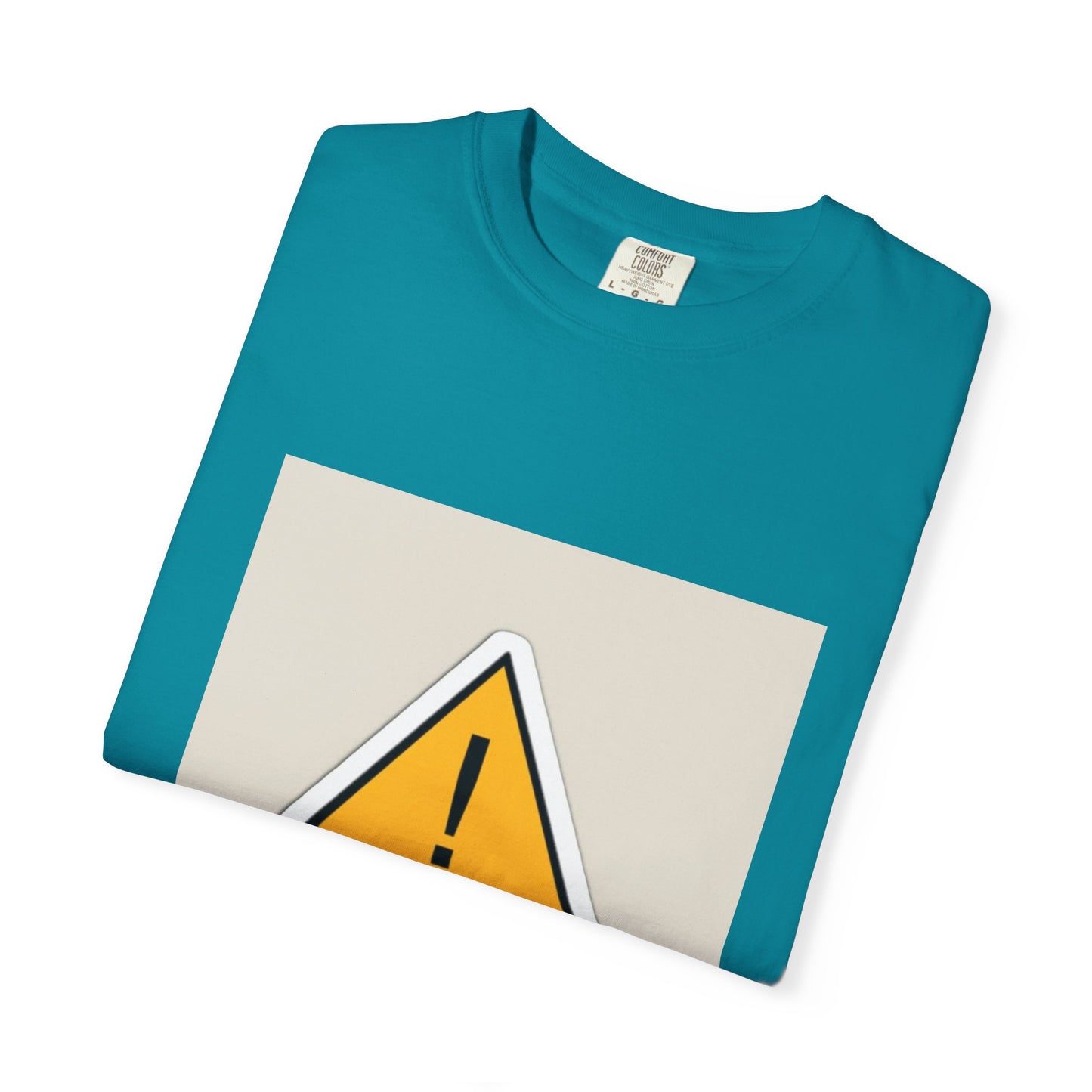 Warning Graphic Unisex T-Shirt, Casual Statement Tee, Gift for Friends, Unique Alert Top, Everyday Wear, Funny T-Shirt