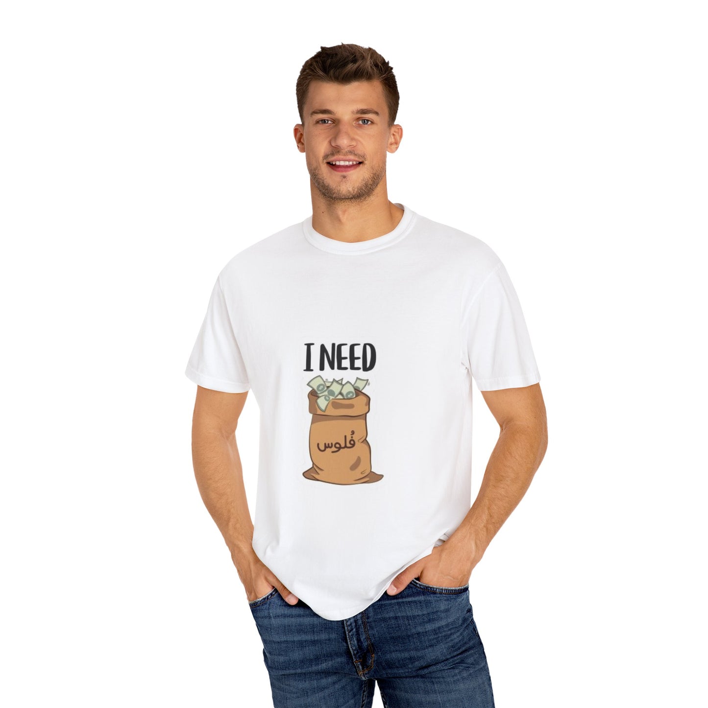 Funny Unisex T-shirt with I NEED Money Design, Casual Wear, Gift for Friends, Funny Tee, Everyday Humor Shirt, Great for Birthdays, [...]