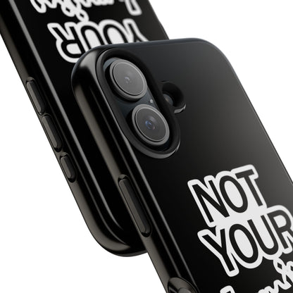 Bold Statement Phone Cases, Fun Gift, Unique Accessory, Tech Savvy, Trendy Design, Not Your Average Case