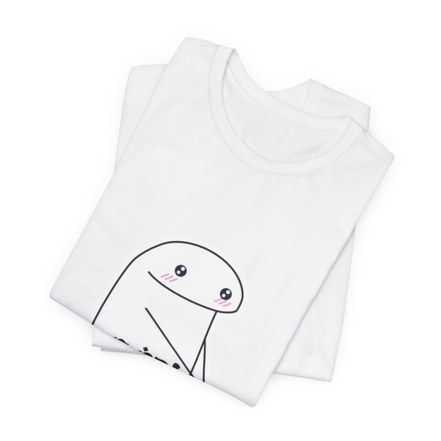 Funny Graphic Tee, Unisex Jersey Tee, Cute Humor T-Shirt for Casual Wear, Gift for Friends, Birthday Party Essential, Everyday Shirt