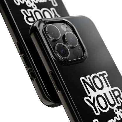 Bold Statement Phone Cases, Fun Gift, Unique Accessory, Tech Savvy, Trendy Design, Not Your Average Case