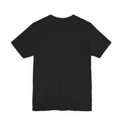 Unisex Jersey Short Sleeve Tee with Fun Graphic Print | Perfect for Casual Outings, Travel, Gifting, Everyday Wear, Birthday Tops