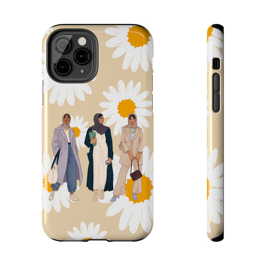 Chic Floral Tough Phone Cases | Stylish Protection, Unique Design, Gifts for Her, Trendy Accessories, Everyday Use