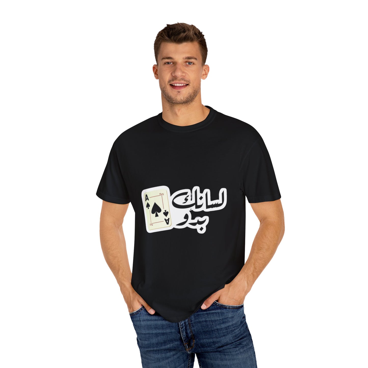Graphic T-Shirt Ace of Spades, Unisex Casual Tee, Gift for Card Game Lovers, Retro Style Shirt, Perfect for Parties, Everyday Wear