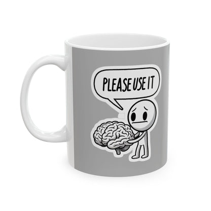 Motivational Ceramic Mug - Pour Your Heart Out, Gift for Coffee Lovers, Office Decor, Inspirational Quote Mug, Unique Birthday Present