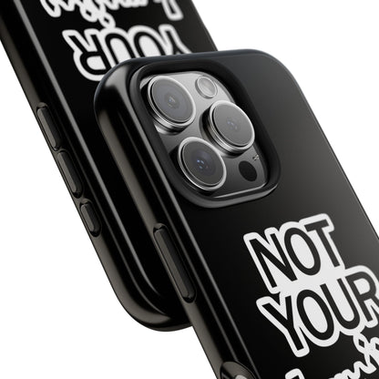 Bold Statement Phone Cases, Fun Gift, Unique Accessory, Tech Savvy, Trendy Design, Not Your Average Case