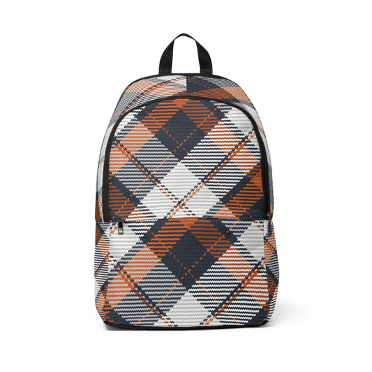 Stylish Plaid Unisex Backpack | Trendy Everyday Bag, Back to School, Laptop Carrier, Gift for Him/Her