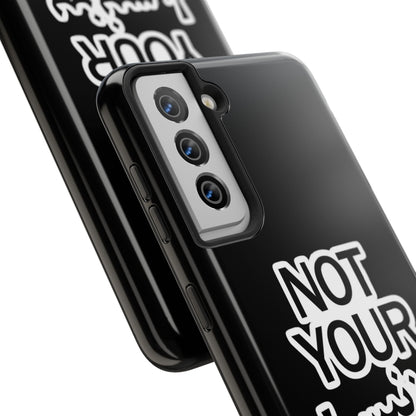 Bold Statement Phone Cases, Fun Gift, Unique Accessory, Tech Savvy, Trendy Design, Not Your Average Case