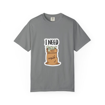Funny Unisex T-shirt with I NEED Money Design, Casual Wear, Gift for Friends, Funny Tee, Everyday Humor Shirt, Great for Birthdays, [...]