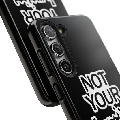 Bold Statement Phone Cases, Fun Gift, Unique Accessory, Tech Savvy, Trendy Design, Not Your Average Case