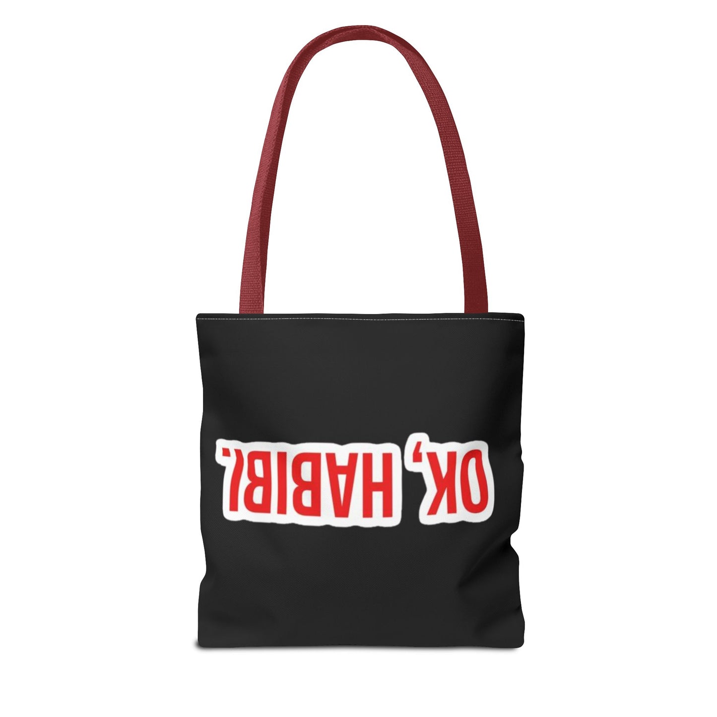 Trendy Statement Tote Bag | OK HABIBI & YALLA BYE | Stylish Shopping Bag | Gift for Her | Casual Accessories | Fun Everyday Use