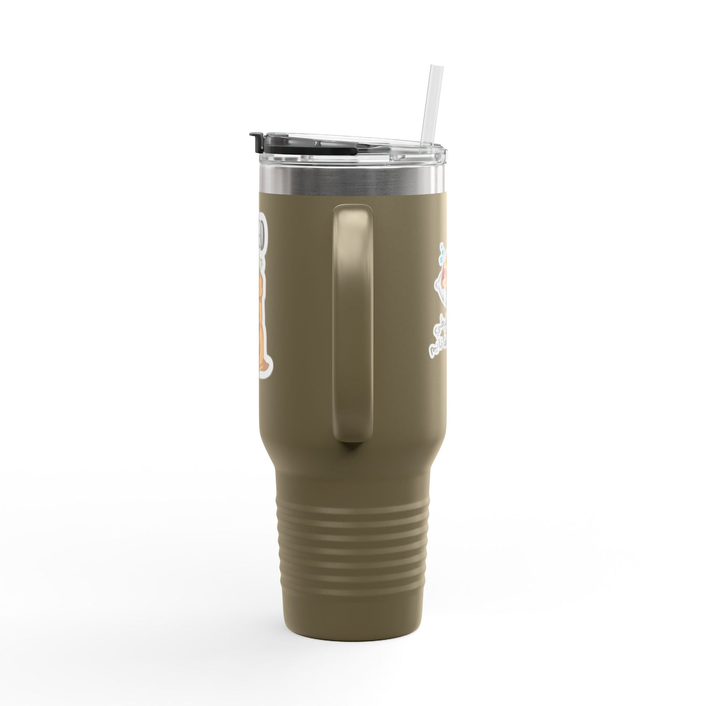 Insulated Travel Mug | Funny Coffee Cup for On-the-Go | Perfect Gift for Coffee Lovers | 40oz Thermal Mug for Work, Road Trips, or Parties