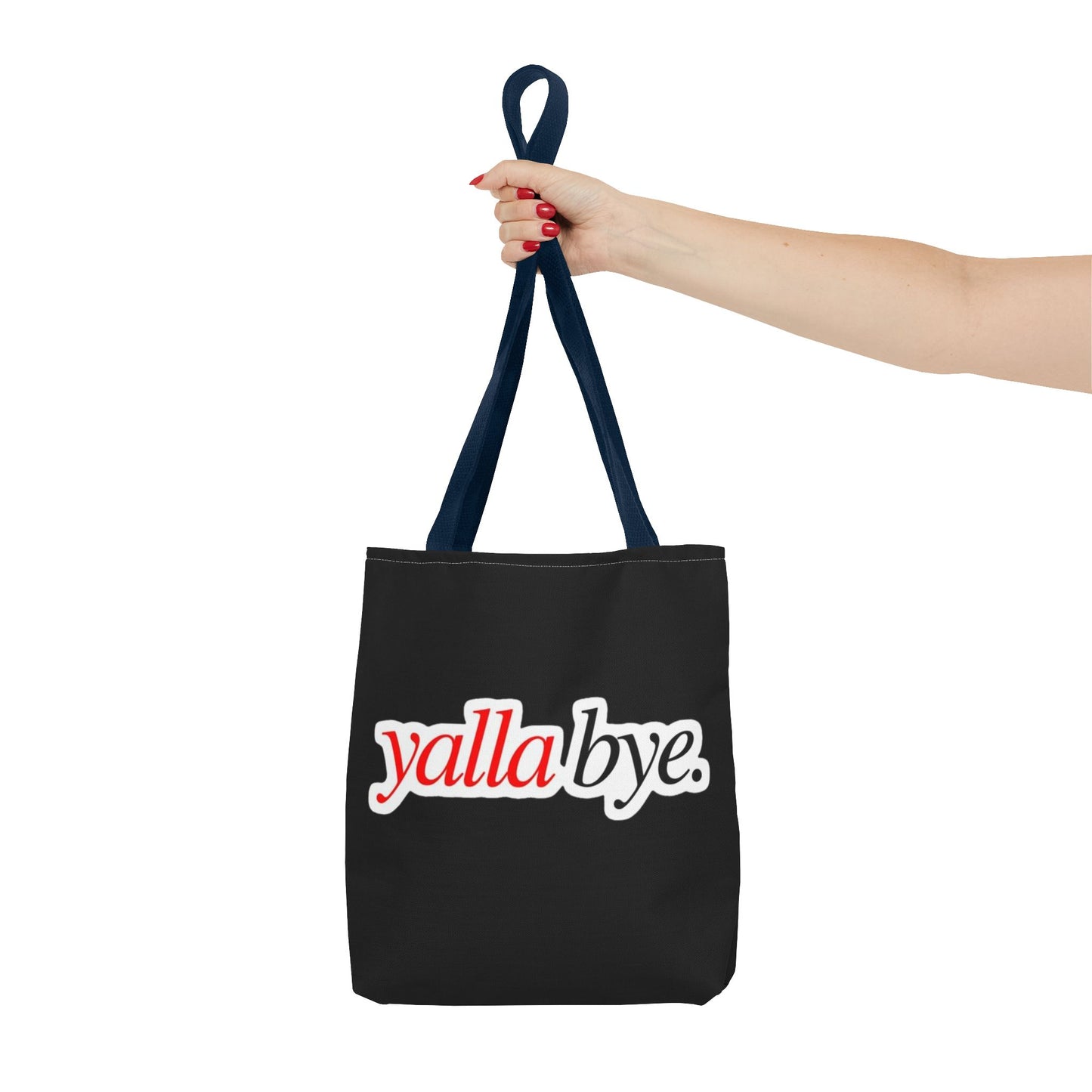 Trendy Statement Tote Bag | OK HABIBI & YALLA BYE | Stylish Shopping Bag | Gift for Her | Casual Accessories | Fun Everyday Use
