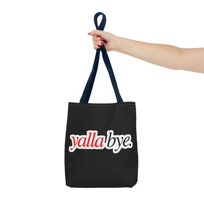 Trendy Statement Tote Bag | OK HABIBI & YALLA BYE | Stylish Shopping Bag | Gift for Her | Casual Accessories | Fun Everyday Use