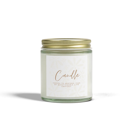 Scented Candles - Coconut Apricot Bliss, Aromatherapy Gifts, Relaxation Décor, Home Fragrance, Spa Essentials