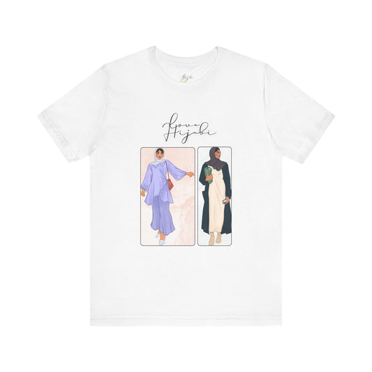 Chic Modest Fashion Tee, Stylish Casual Wear, Personal Style Shirt, Gift for Her, Everyday Comfort T-Shirt