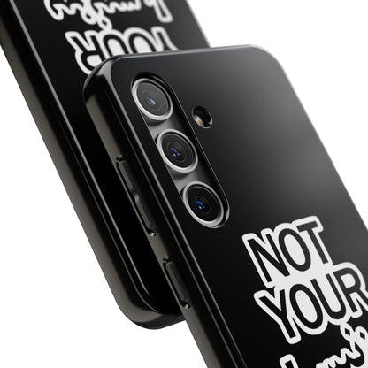 Bold Statement Phone Cases, Fun Gift, Unique Accessory, Tech Savvy, Trendy Design, Not Your Average Case