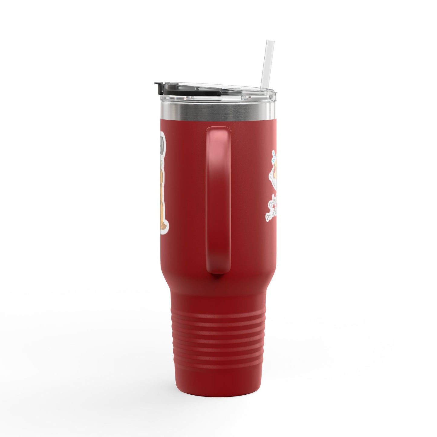 Insulated Travel Mug | Funny Coffee Cup for On-the-Go | Perfect Gift for Coffee Lovers | 40oz Thermal Mug for Work, Road Trips, or Parties