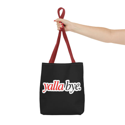 Trendy Statement Tote Bag | OK HABIBI & YALLA BYE | Stylish Shopping Bag | Gift for Her | Casual Accessories | Fun Everyday Use